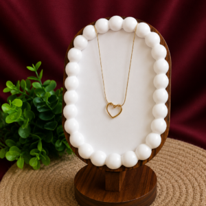 stylish heart pendant